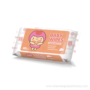 Organic Biodegradable Water Baby Wet Wipes